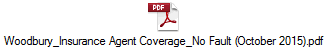 Woodbury_Insurance Agent Coverage_No Fault (October 2015).pdf