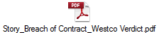 Story_Breach of Contract_Westco Verdict.pdf