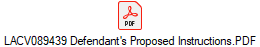 LACV089439 Defendant's Proposed Instructions.PDF