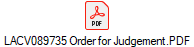 LACV089735 Order for Judgement.PDF