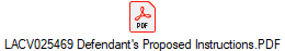 LACV025469 Defendant's Proposed Instructions.PDF
